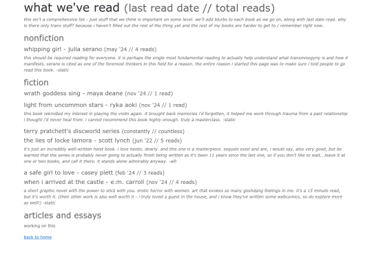 books screenshot
