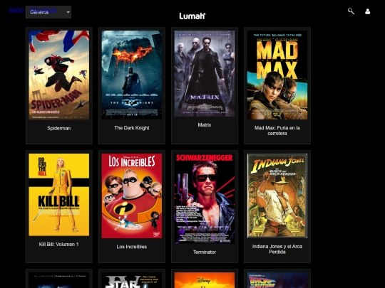 web_project/peliculas screenshot
