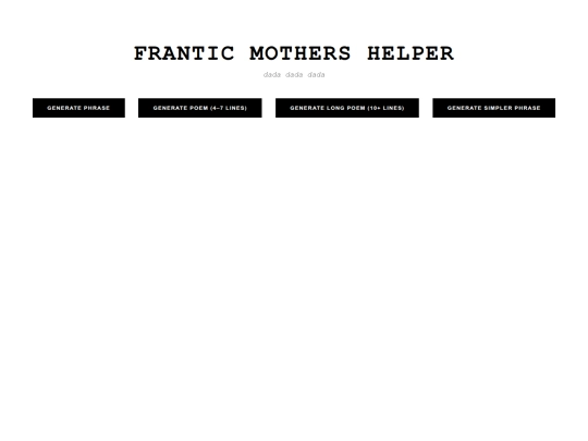franticmothershelper screenshot