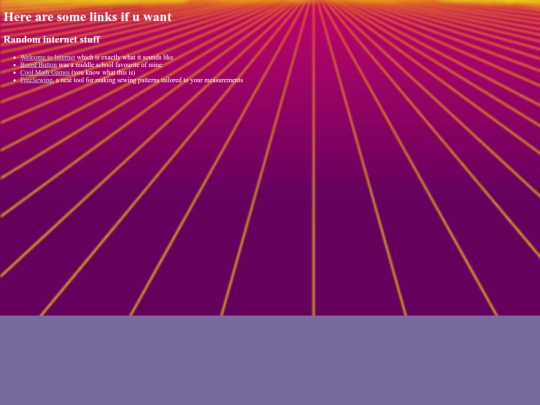links screenshot