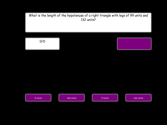 mathQuiz screenshot