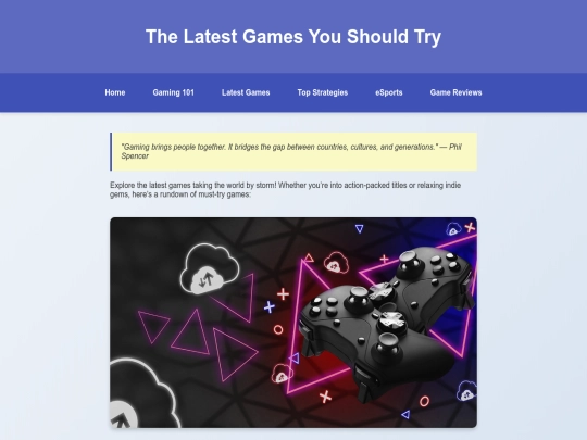 latestGames screenshot