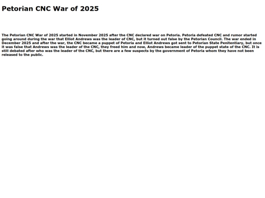 PetorianCNCWarof2025 screenshot