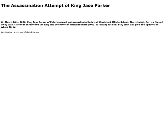 theassassinationattemptofkingjaseparker screenshot