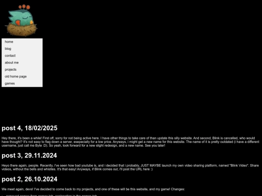 blog screenshot