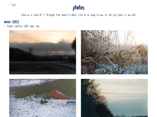 iframes/stuff/photos screenshot