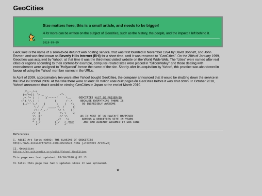 wiki/geocities screenshot