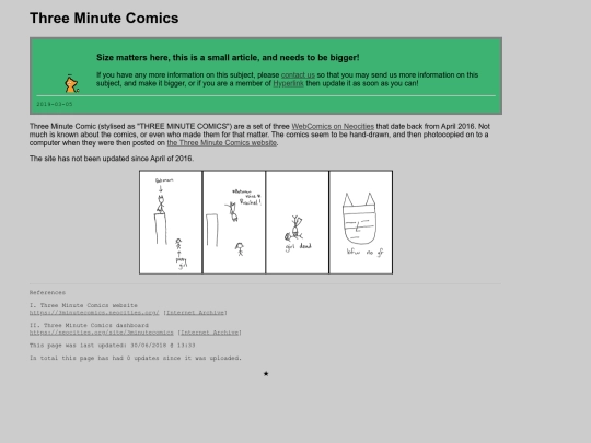 wiki/three_minute_comics screenshot
