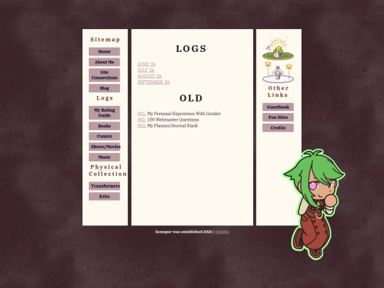 blog screenshot