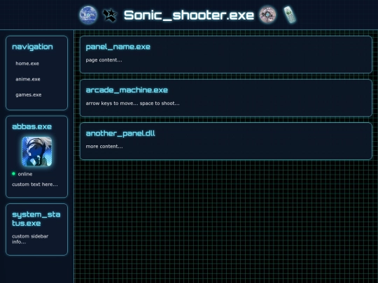 sonicshooter screenshot