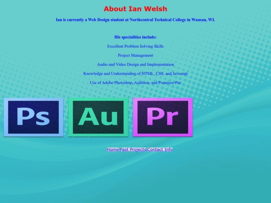 About-Ian screenshot
