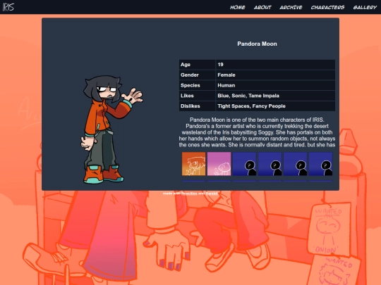 characters screenshot