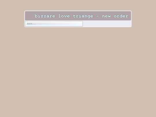 music/favorites/bizzare screenshot