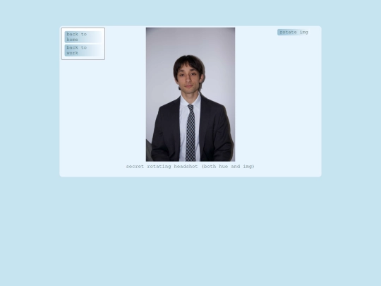 work/headshot screenshot