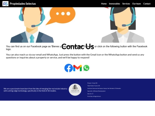 Contacto screenshot