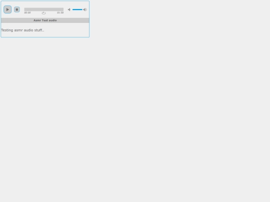 audio/asmrtest screenshot