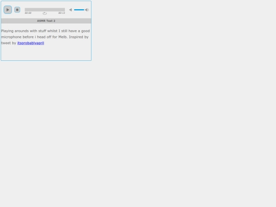audio/asmrtest2 screenshot