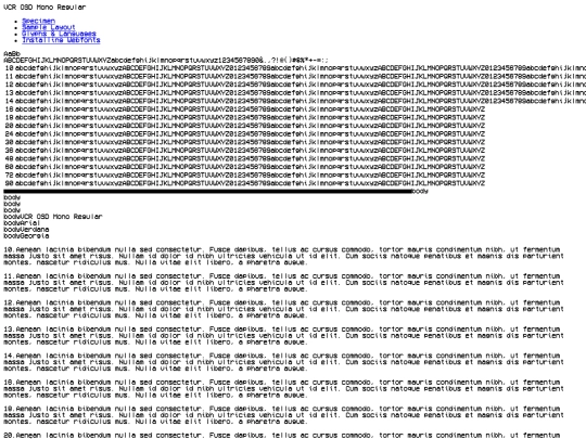 vcr_osd_mono-demo screenshot
