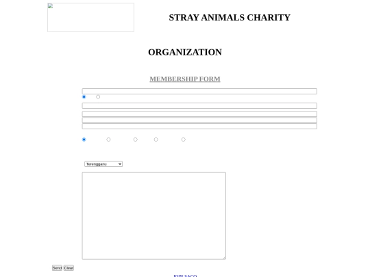 membershipform screenshot