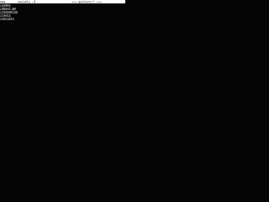 socials screenshot