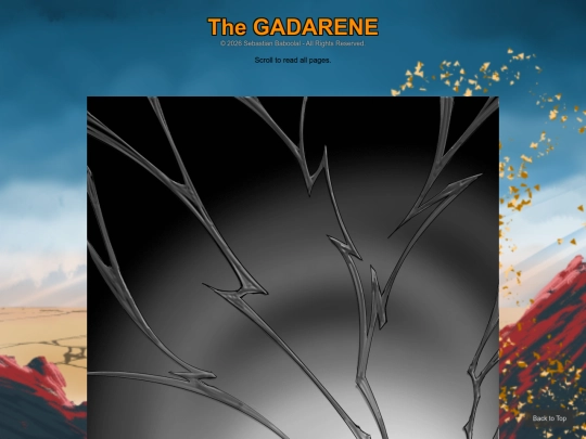 comic/gadarene/read screenshot