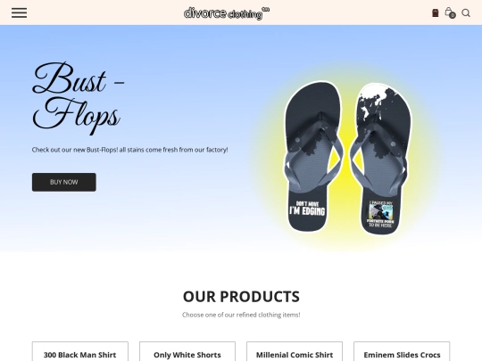 divorceclothing screenshot