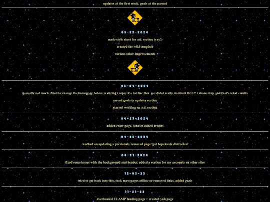 updates screenshot