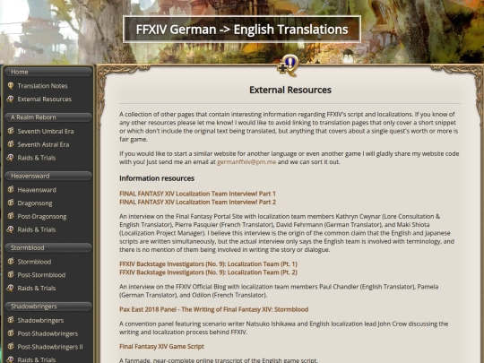 resources screenshot