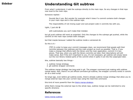 git/subtree screenshot