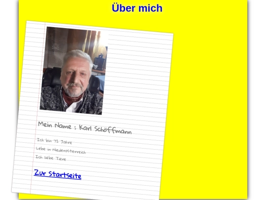 Über mich screenshot