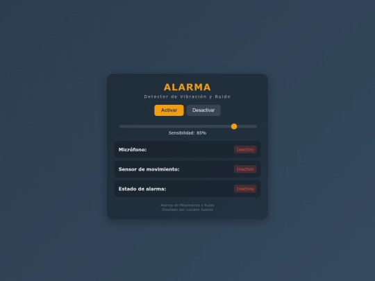 alarma screenshot