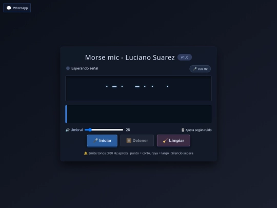 morse screenshot