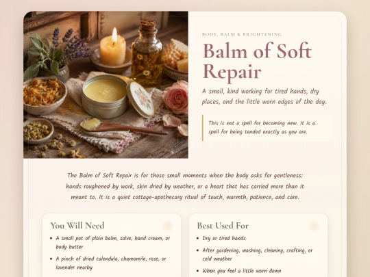 balm-of-soft-repair screenshot