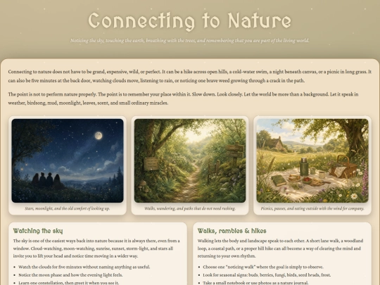 connect-to-nature screenshot