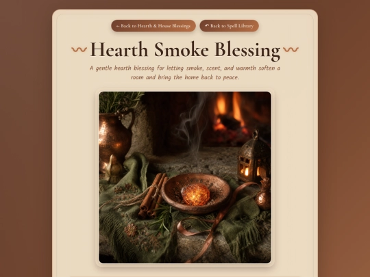 hearth-smoke-blessing screenshot
