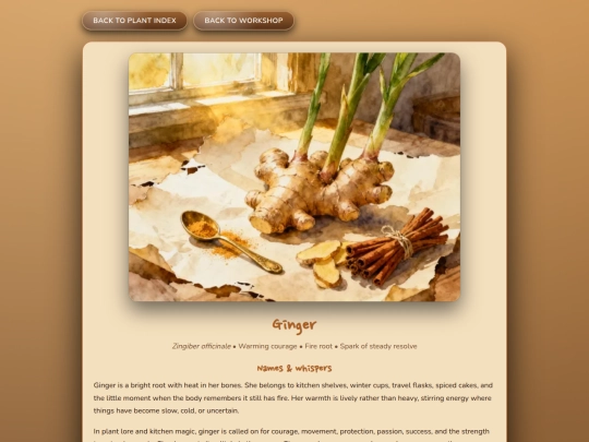 herb_ginger screenshot