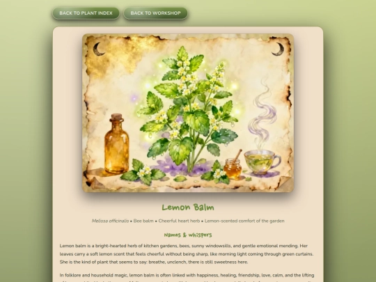 herb_lemonbalm screenshot