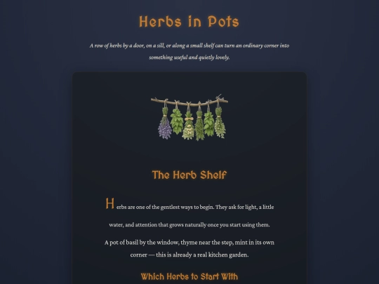 herbs-in-pots screenshot