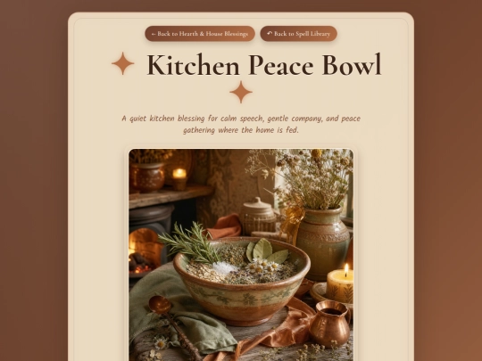 kitchen-peace-bowl screenshot