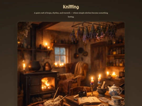 knitting screenshot