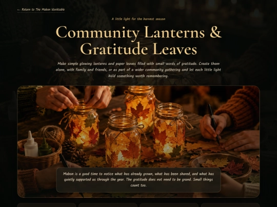 mabon-community-lanterns screenshot