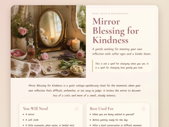 mirror-blessing-for-kindness screenshot