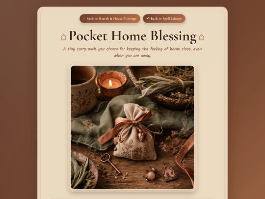 pocket-home-blessing screenshot
