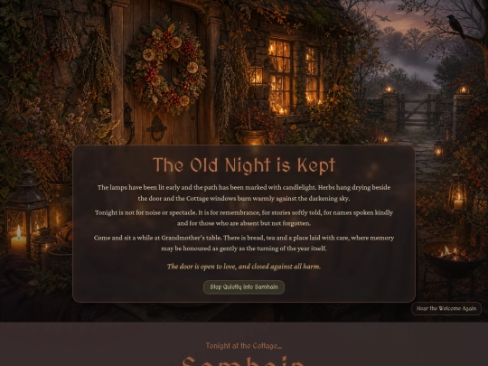 sabbat-samhain screenshot