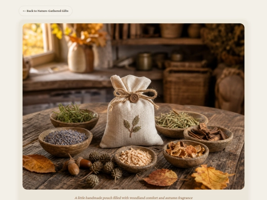 scented-woodland-sachet screenshot