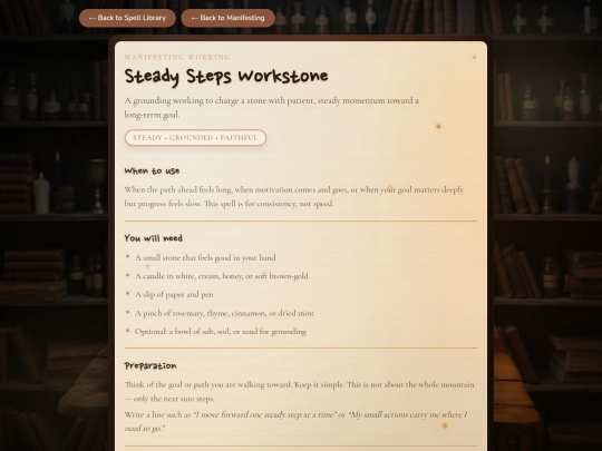 spell_steady_steps screenshot