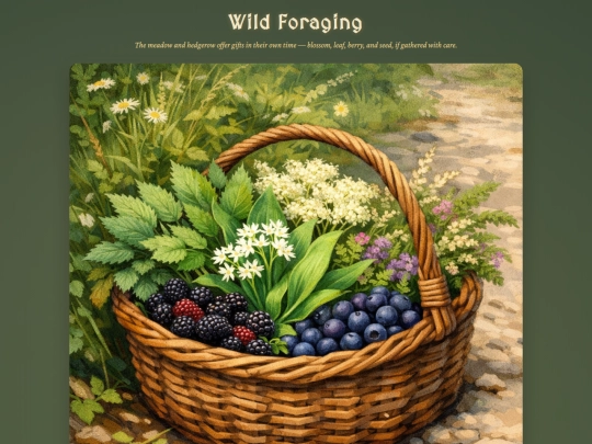 wild-foraging screenshot