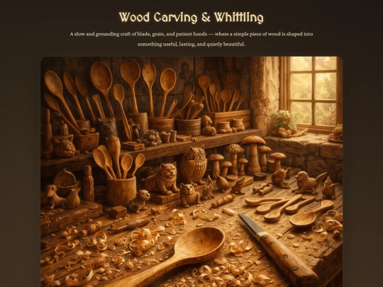 wood-carving screenshot