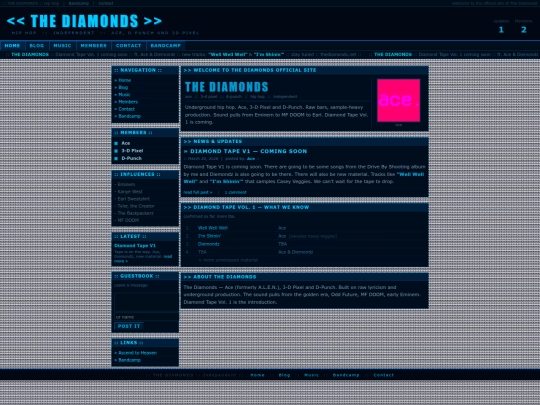 diamonds_index screenshot