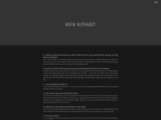 alphabet screenshot